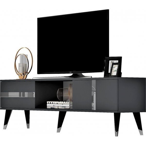 Vania TV-taso - Antrasiitti/hopea Vania TV-taso - Antrasiitti/hopea