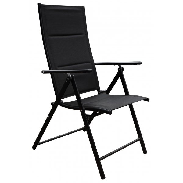 Ruokailuryhm� 4 tuolia ja ruokap�yt� 150 x 90 cm musta/harmaa - Las Vegas