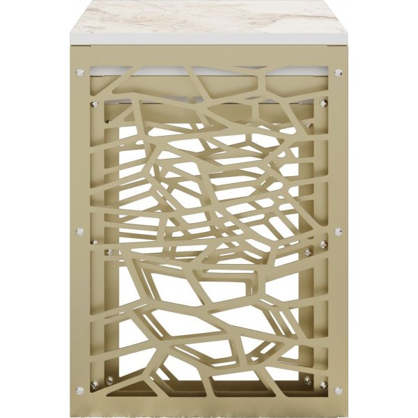 Jäniksen vedonlyöntipöytä 45,5 x 51 cm - Kulta/valkoinen Jäniksen vedonlyöntipöytä 45,5 x 51 cm - Kulta/valkoinen