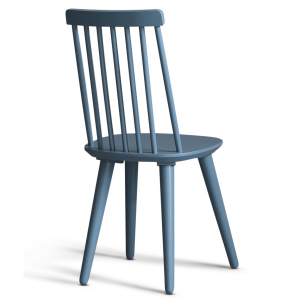 Ruokailuryhmä: Pyöreä pöytä tammea/valkoista ja 4 kyyhkysensinistä rottinkituolia + 3.00 x Huonekalujen jalat Ruokailuryhmä: Pyöreä pöytä tammea/valkoista ja 4 kyyhkysensinistä rottinkituolia + 3.00 x Huonekalujen jalat