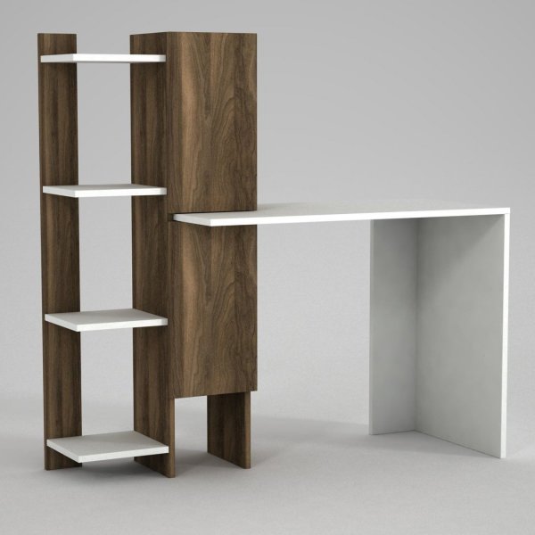 Gina kirjoituspyt 90x45 cm - Valkoinen/phkin