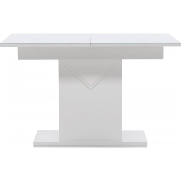 Pluto ruokapöytä 120-160 x 90 cm - Valkoinen Pluto ruokapöytä 120-160 x 90 cm - Valkoinen