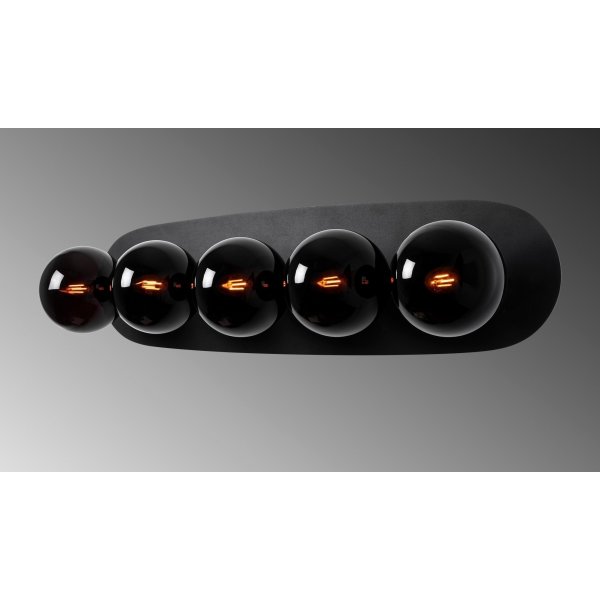 Kaivon seinävalaisin 11736 - Musta Kaivon seinävalaisin 11736 - Musta