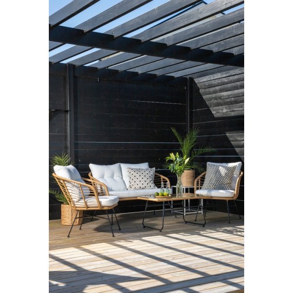 Viga sohvaryhmä - rottinki/valkoinen Viga sohvaryhmä - rottinki/valkoinen