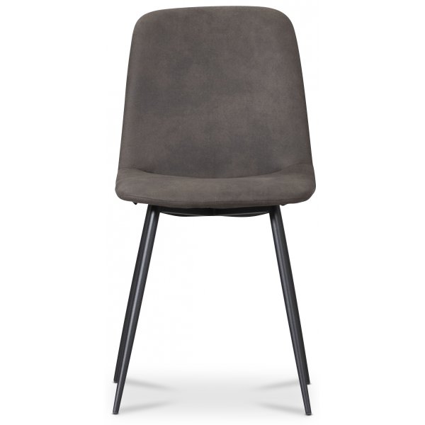 Smokey-ruokatuoli - Harmaanruskea vintage