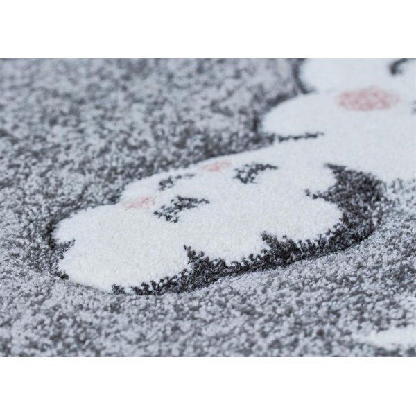 Sheri-lastenmatto - Harmaa - 120x170 cm