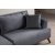 Buhara 3-istuttava sohva - tummanharmaa
