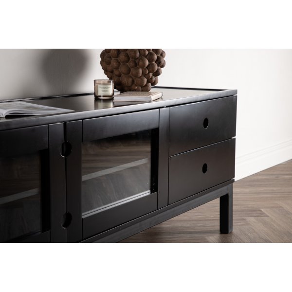 Alcoa TV-taso 150 cm - Musta