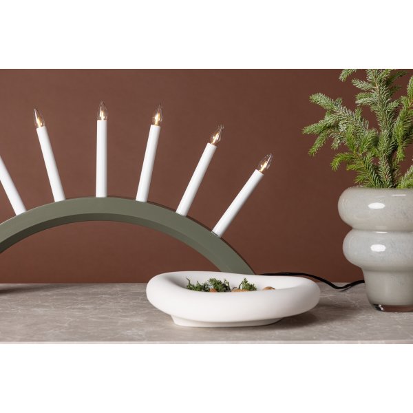 Kebnekaise Advent Star - vihreä/valkoinen Kebnekaise Advent Star - vihreä/valkoinen