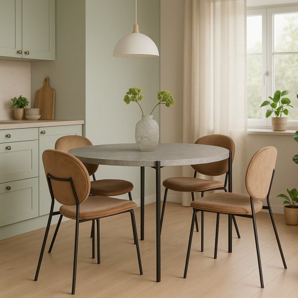 Shanghai-ruokailuryhm�: p�yt� �120 cm sis. 4 tuolia