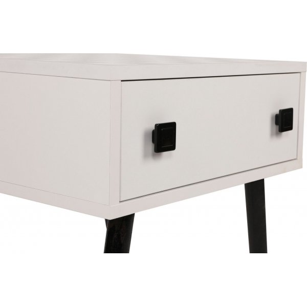 Shakkishakkipöytä 50 x 50 cm - Valkoinen/musta Shakkishakkipöytä 50 x 50 cm - Valkoinen/musta