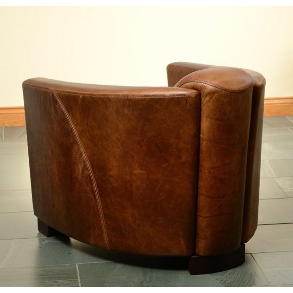 Corniche-klubinojatuoli - Valinnainen nahkaverhoilu