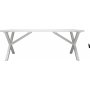 Ruokapyt Scottsdale 190 cm - Valkoinen