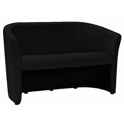 Kahden istuttava Lilyanna-sohva - Musta