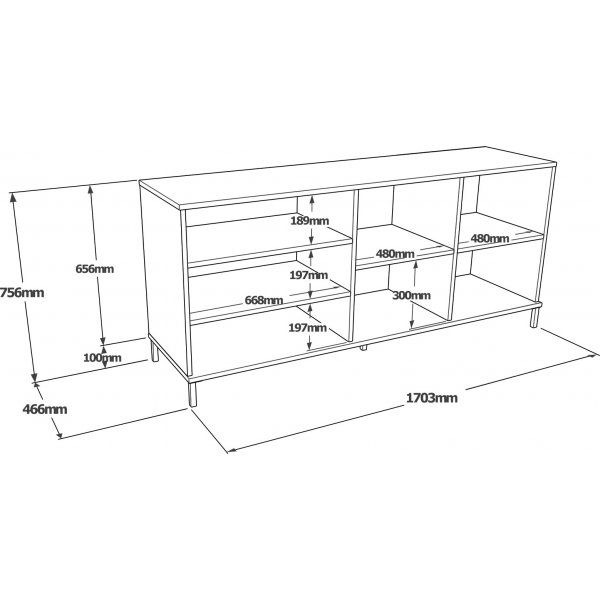 Luvio senkki 32 - tammi/musta Luvio senkki 32 - tammi/musta