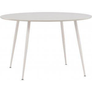 Plaza ruokapöytä Ø120 cm - beige Plaza ruokapöytä Ø120 cm - beige