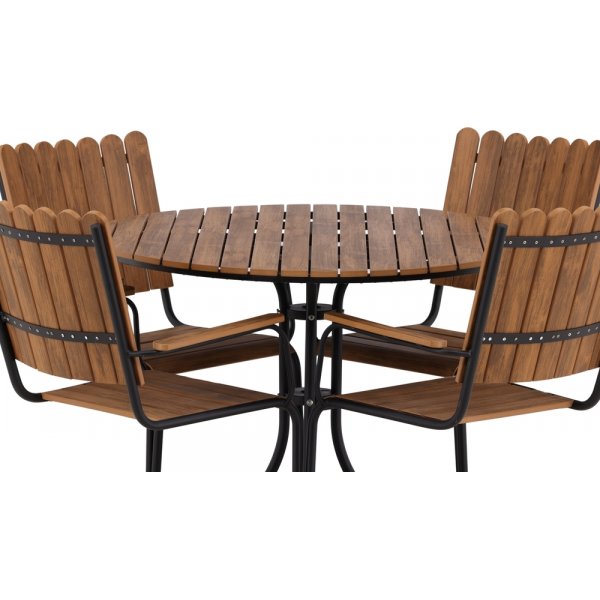 Holmsundin ruokaryhmä - Musta/luonnollinen Holmsundin ruokaryhmä - Musta/luonnollinen