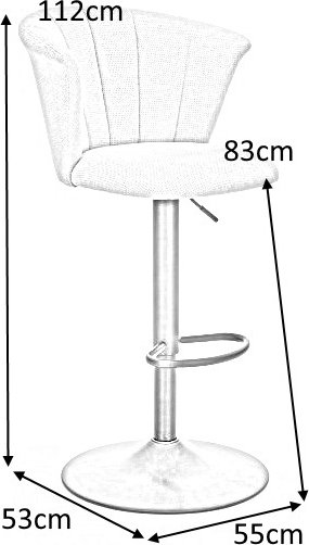Pelican baarijakkara 104 - harmaa Pelican baarijakkara 104 - harmaa