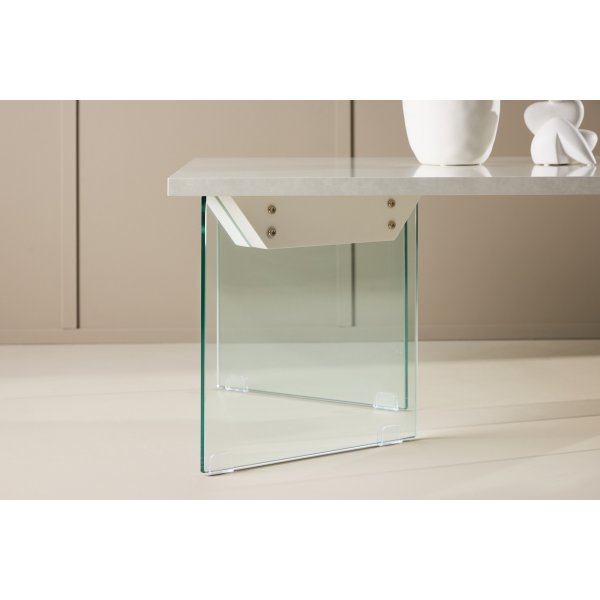 Ester-sohvapöytä 120 x 80 cm - Betoninharmaa Ester-sohvapöytä 120 x 80 cm - Betoninharmaa