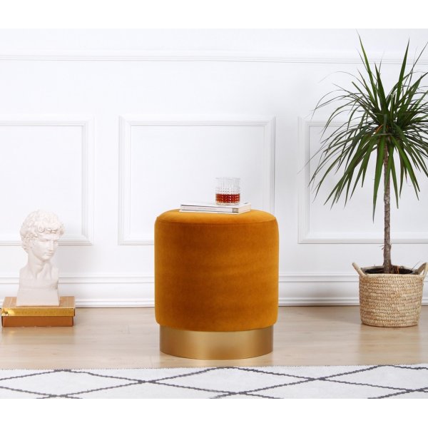 Memphis pouf - kaneli