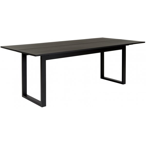 Manhattan ruokapöytä 220 cm - Mustaksi petsattu saarni Manhattan ruokapöytä 220 cm - Mustaksi petsattu saarni