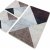 Shards kylpyhuonemattosarja (3 kpl) - Beige - 60 x 100 cm (1 kpl) / 50 x 60 cm (2 kpl)