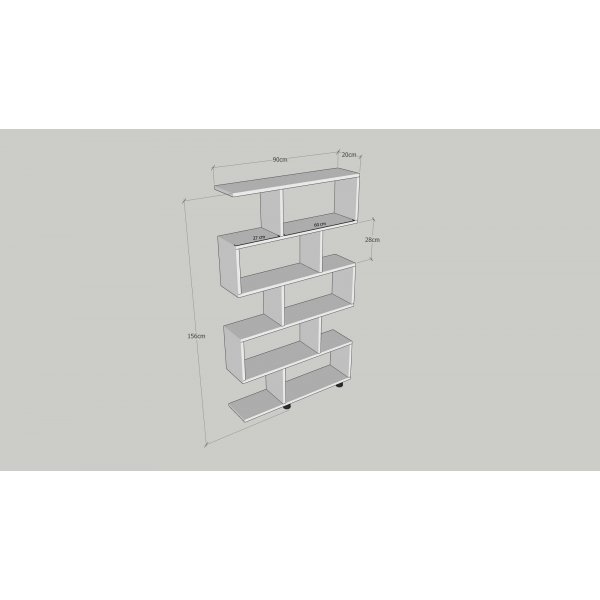 Elif kirjahylly - mänty Elif kirjahylly - mänty