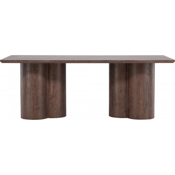 Ruokapöytä 210x100 cm pähkinäpuu - Olivia Ruokapöytä 210x100 cm pähkinäpuu - Olivia