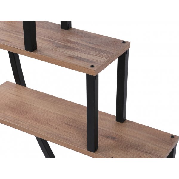 Puutarhan kasvihylly - mänty/musta Puutarhan kasvihylly - mänty/musta