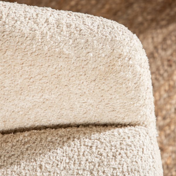 Pörröinen lasten nojatuoli - valkoinen Pörröinen lasten nojatuoli - valkoinen