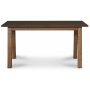 Saltsj ruokapyt savustettua tammea 150x90 cm