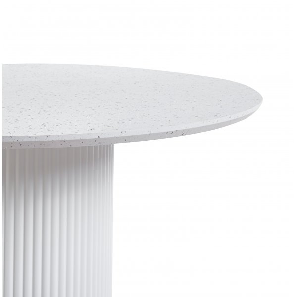 Sandö ruokapöytä Ø120 cm - Valkoinen / Terzzo Sandö ruokapöytä Ø120 cm - Valkoinen / Terzzo