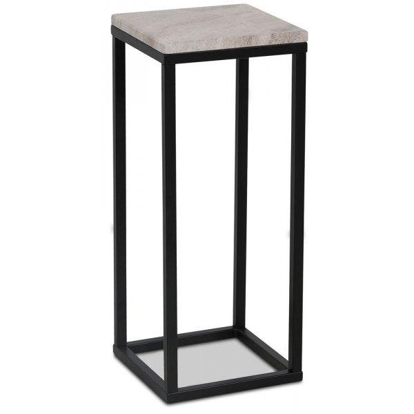 Accent yöpöytä/jalusta 65 - Musta / beige Accent yöpöytä/jalusta 65 - Musta / beige