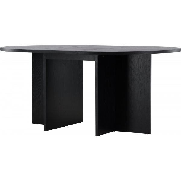 Strada ruokap�yt� 120-170 x 120 cm - Musta