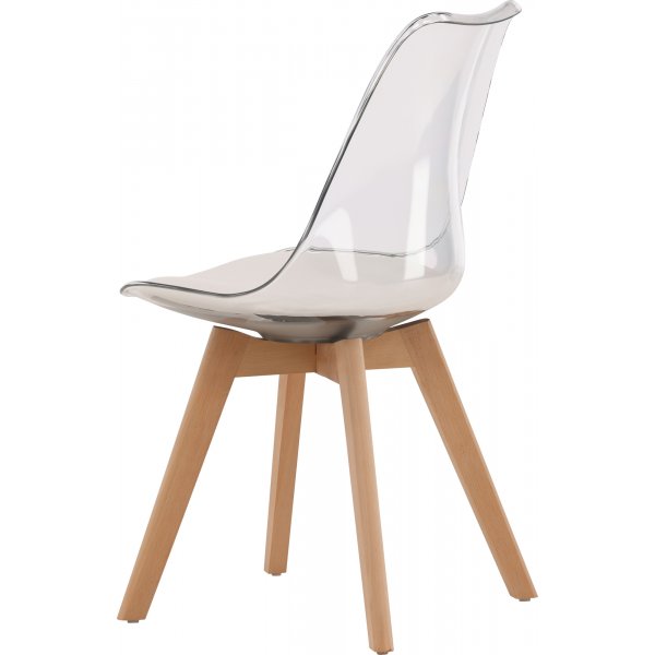 Edvin ruokapydn tuoli - Valkoinen/koivu