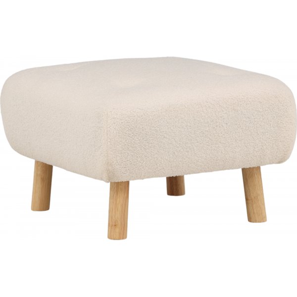 Salina pouf - Valkoinen nalle Salina pouf - Valkoinen nalle