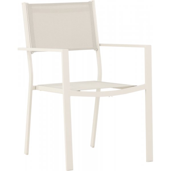 Ruokailuryhmä; 6 tuolia ja ruokapöytä 205 x 90 cm beige - Copacabana Ruokailuryhmä; 6 tuolia ja ruokapöytä 205 x 90 cm beige - Copacabana