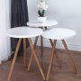 Kolminkertainen erpyt 34 cm - Valkoinen