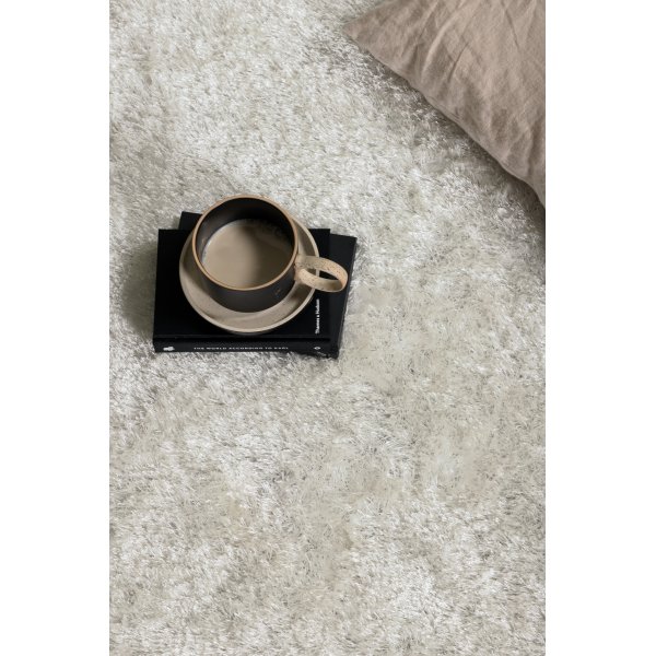 Kiiltävä matto - Valkoinen Kiiltävä matto - Valkoinen