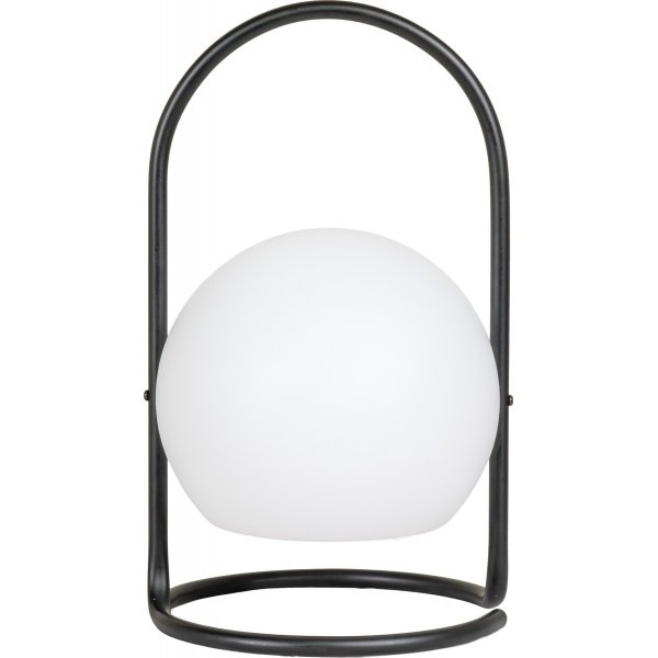 Cliff p�yt�valaisin - Musta/valkoinen