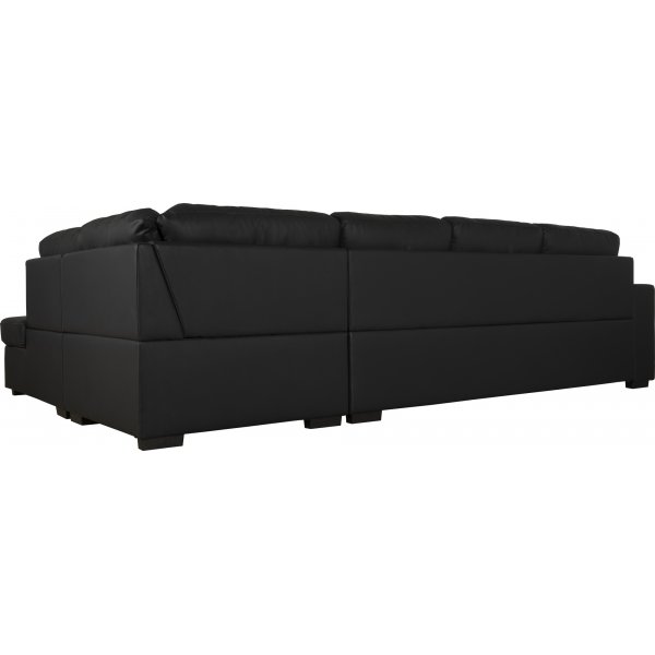 Solna sohva musta PU avoin viimeistely 3A Solna sohva musta PU avoin viimeistely 3A