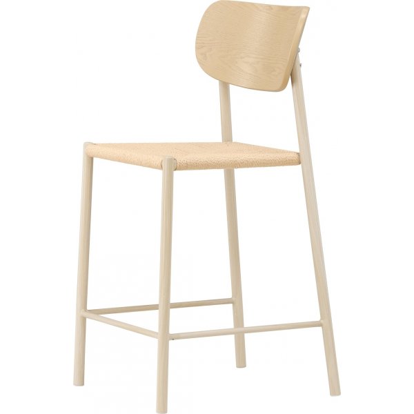 Polly-baarijakkara - beige/valkoinen