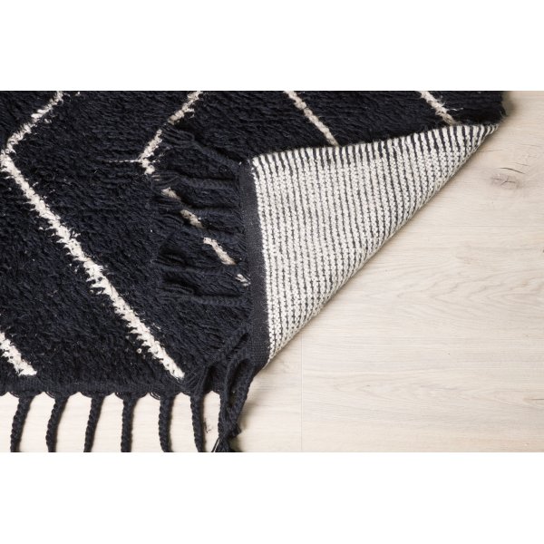 David-villamatto - Musta/valkoinen David-villamatto - Musta/valkoinen