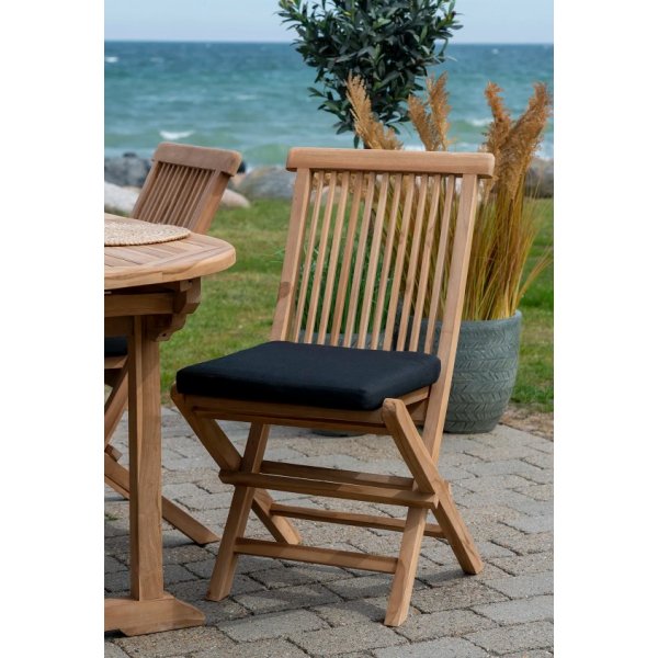 Saltö istuintyyny 37x42 cm Musta polyesteri Saltö istuintyyny 37x42 cm Musta polyesteri