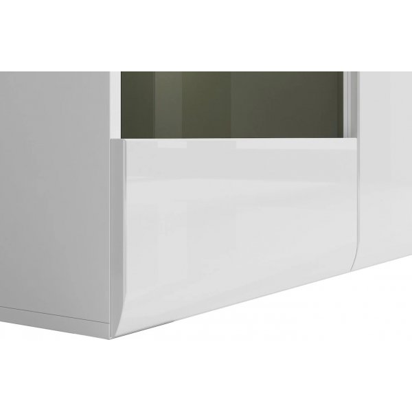 Azteca Trio senkki LED-valolla - valkoinen Azteca Trio senkki LED-valolla - valkoinen