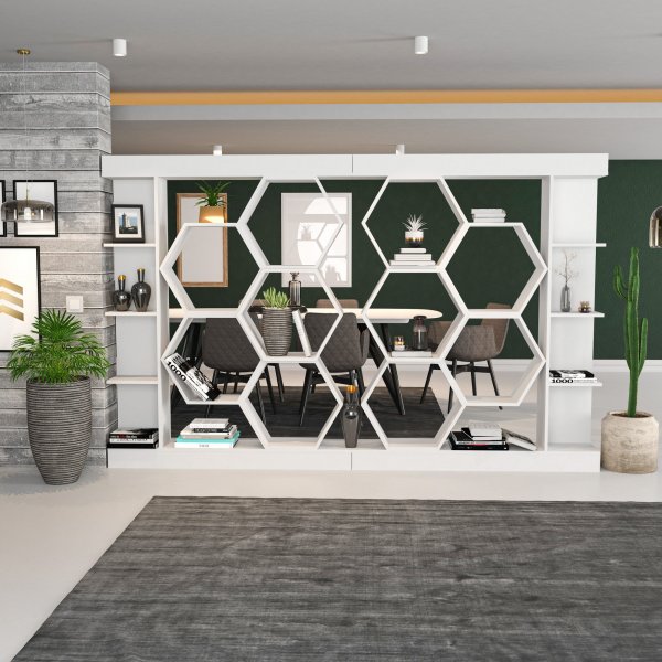 Sueno kirjahylly - valkoinen Sueno kirjahylly - valkoinen