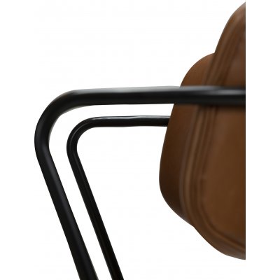 Zed ruokapydn tuoli - ruskea PU