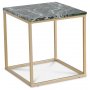Accent sohvapöytä 50 - Vihreä marmori / Matta messinki Accent sohvapöytä 50 - Vihreä marmori / Matta messinki