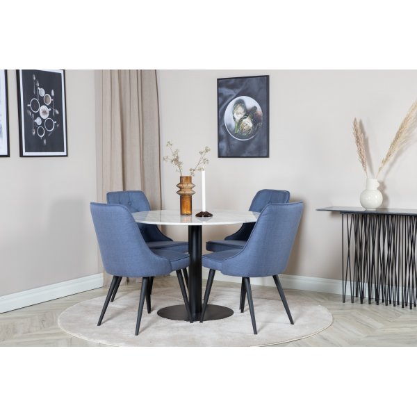 Alice Deluxe -ruokailutuoli - sininen/musta Alice Deluxe -ruokailutuoli - sininen/musta