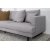 Hedlunda 3-istuttava XL sohva - harmaa